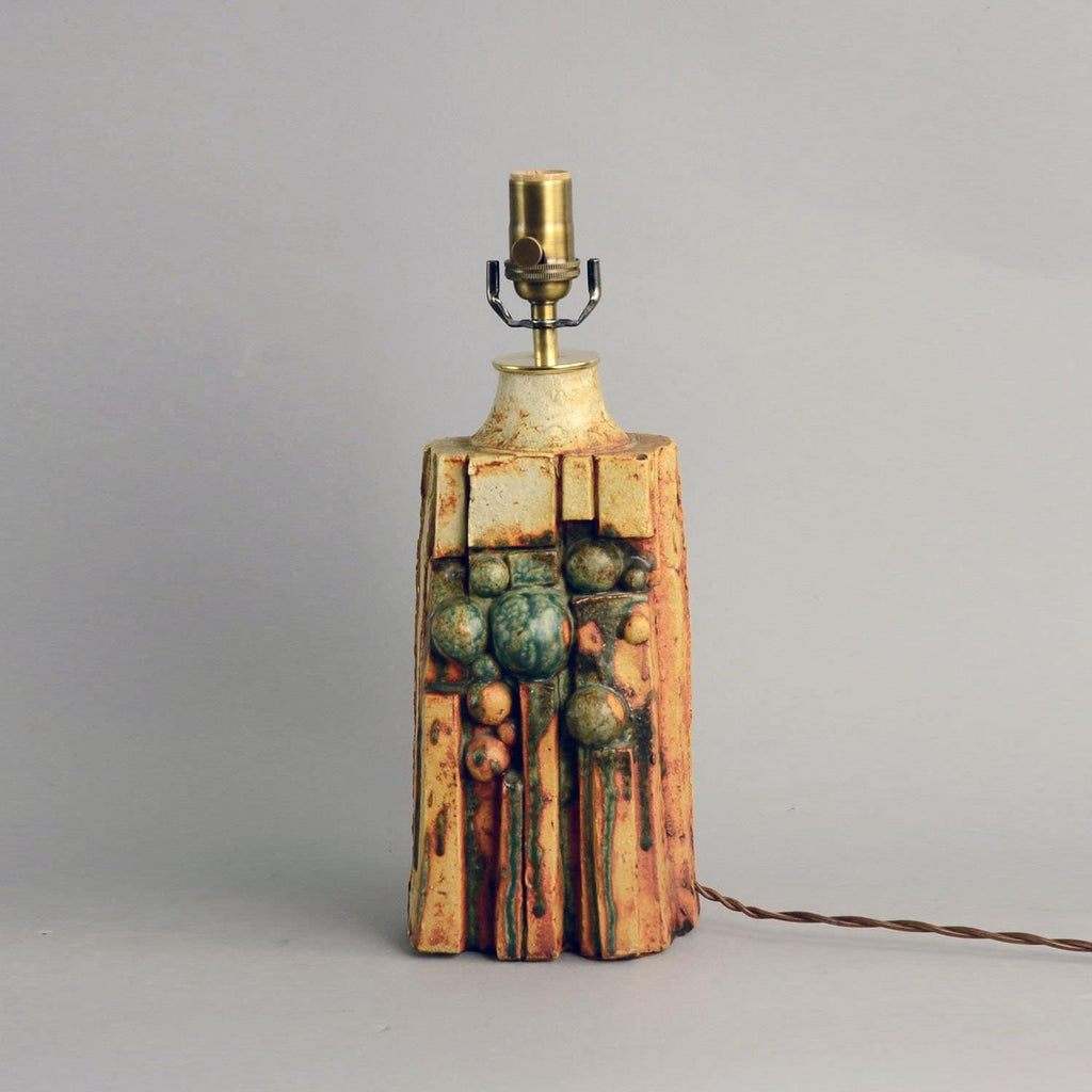 Stoneware lamp by Bernard Rooke B3964 - Freeforms