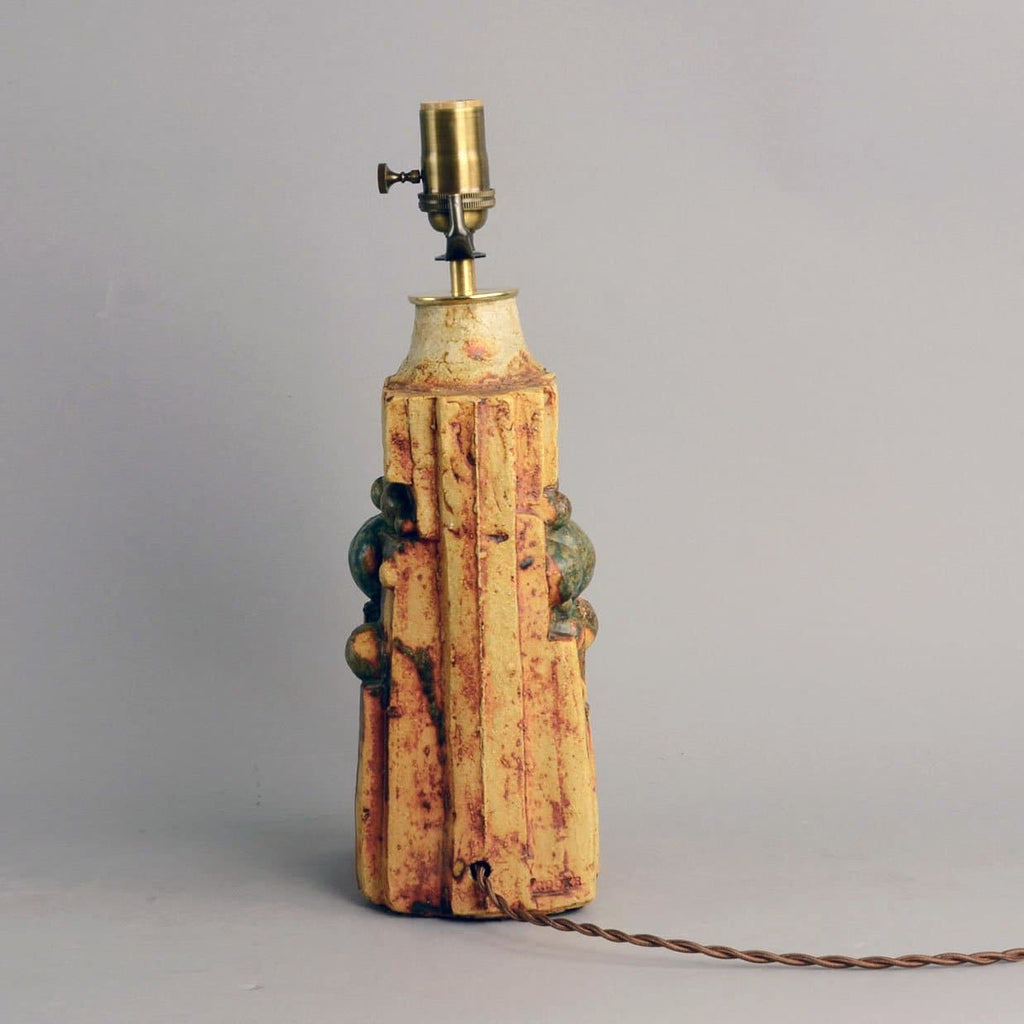 Stoneware lamp by Bernard Rooke B3964 - Freeforms