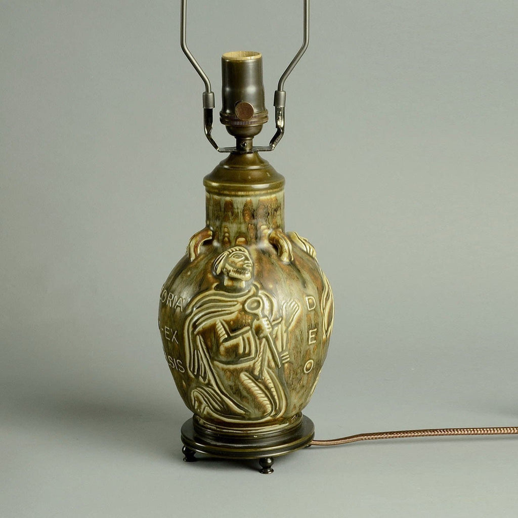 Stoneware lamp by Jais Nielsen N8505 - Freeforms