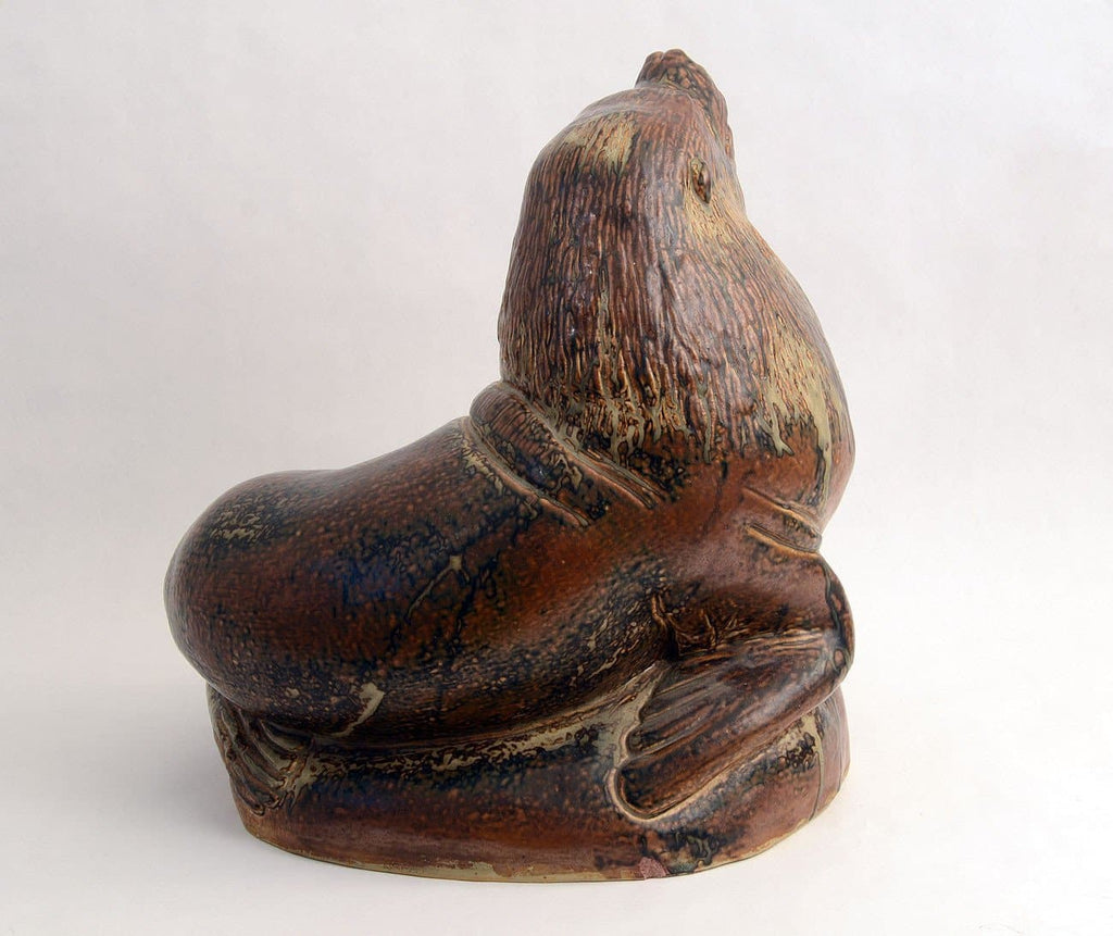 Stoneware Sea Lion by Karl Larsen for Royal Copenhagen N7624 - Freeforms