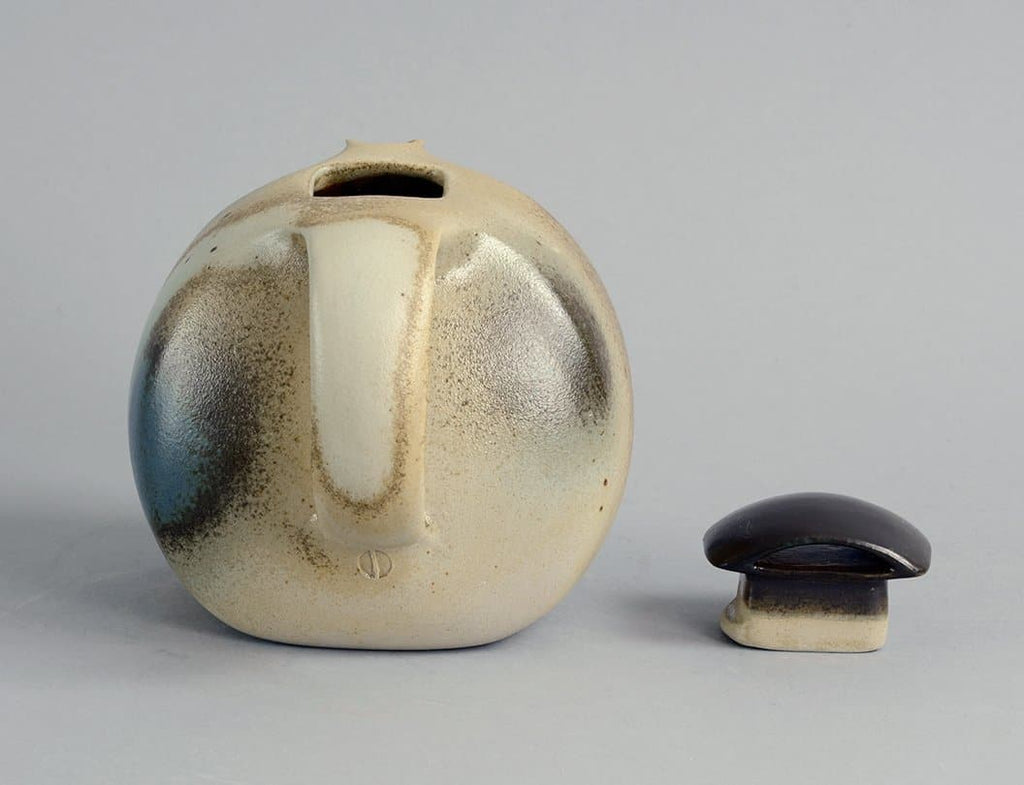 Stoneware teapot by Gottlind Weigel B3383 - Freeforms