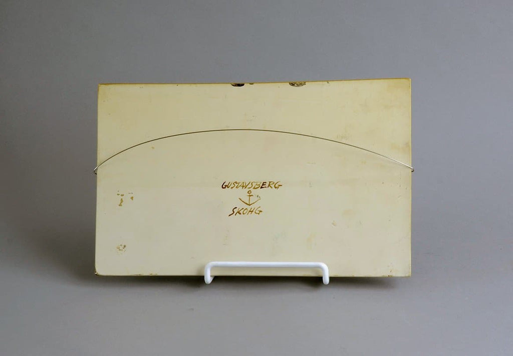 Stoneware tile by Borje Skohg for Gustavsberg C5073 - Freeforms