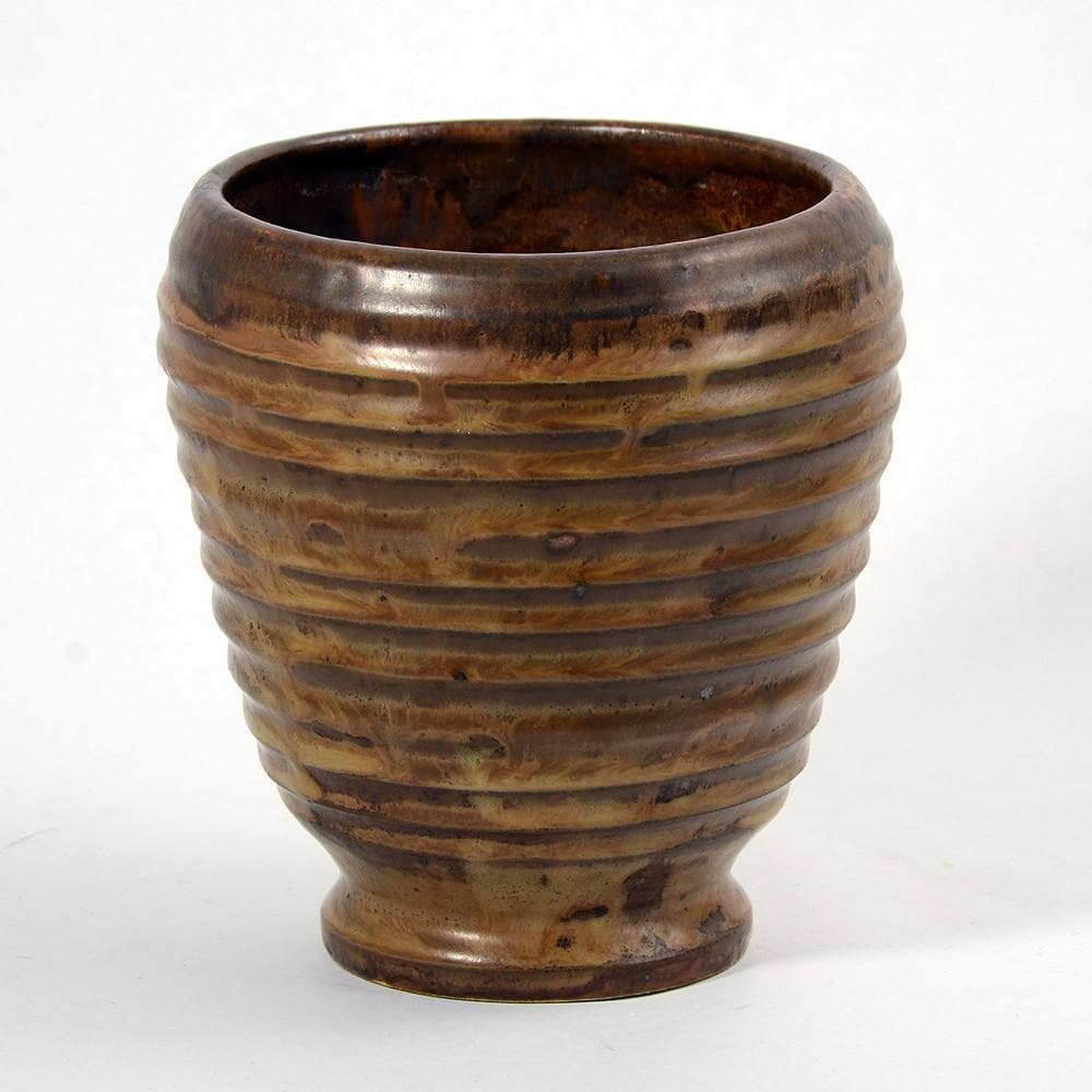 Stoneware vase by Bode Willumsen N1474 - Freeforms