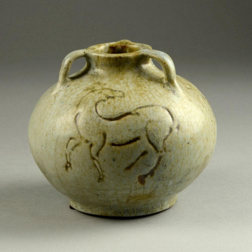 Stoneware vase by Bode Willumsen N1855 - Freeforms