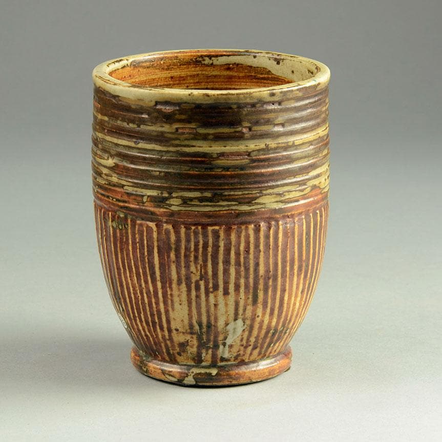 Stoneware vase by Bode Willumsen N2909 - Freeforms