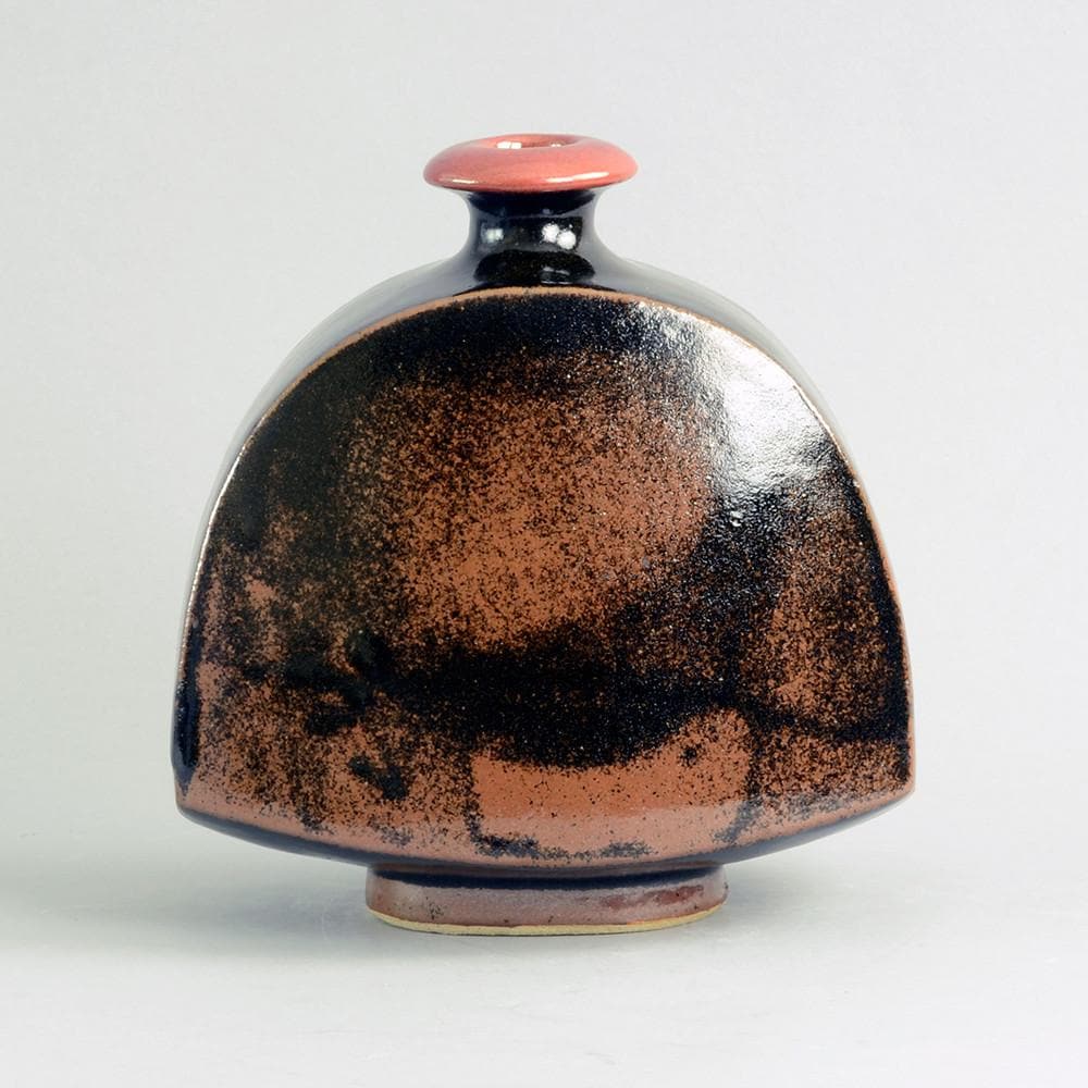 Stoneware vase by Horst Kerstan N6687 - Freeforms