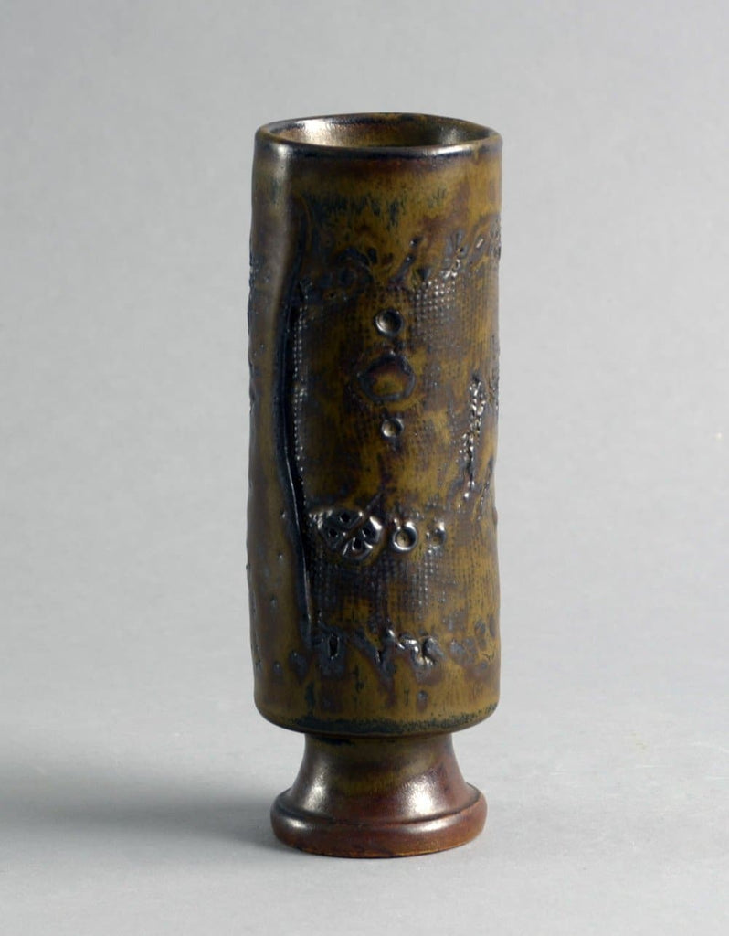 Stoneware vase by Wilhelm and Elly Kuch N9746 - Freeforms