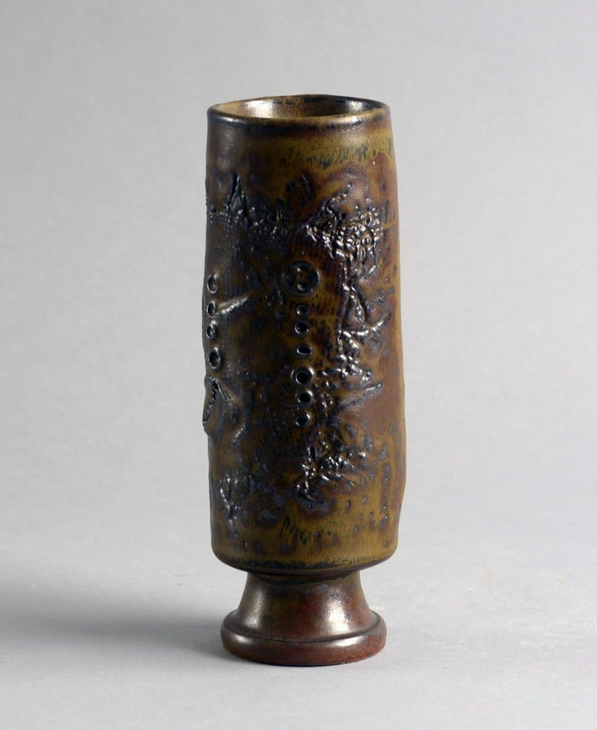 Stoneware vase by Wilhelm and Elly Kuch N9746 - Freeforms