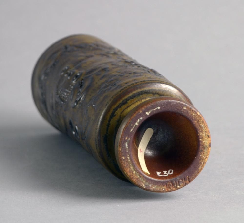 Stoneware vase by Wilhelm and Elly Kuch N9746 - Freeforms