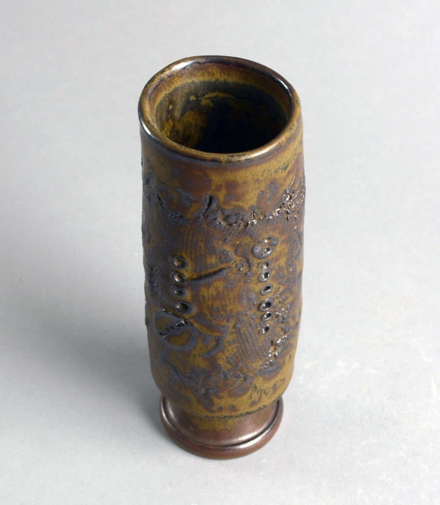 Stoneware vase by Wilhelm and Elly Kuch N9746 - Freeforms