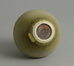 Stoneware vase in speckled beige glaze by Gunnar Nylund A1070 - Freeforms