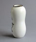 Stoneware vase with applied silver decoration by Stig Lindberg A1240 - Freeforms