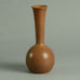 Stoneware vase with burnt orange glaze Gunnar Nylund N9592 - Freeforms