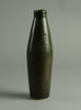 Stoneware vase with mottled brown and green glaze by Carl Harry Stålhane N9077 - Freeforms