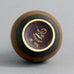 Stoneware vase with reddish brown glaze by Carl Harry Stålhane A1721 - Freeforms