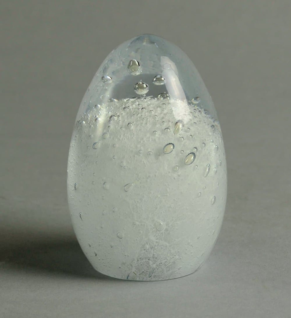 Strombergshyttan clear glass paperweight A1625 - Freeforms