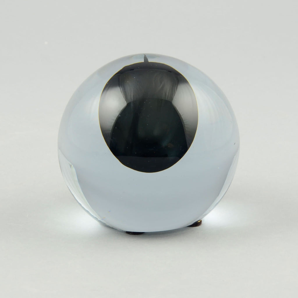 Strombergshyttan glass orb paperweight N9287 - Freeforms