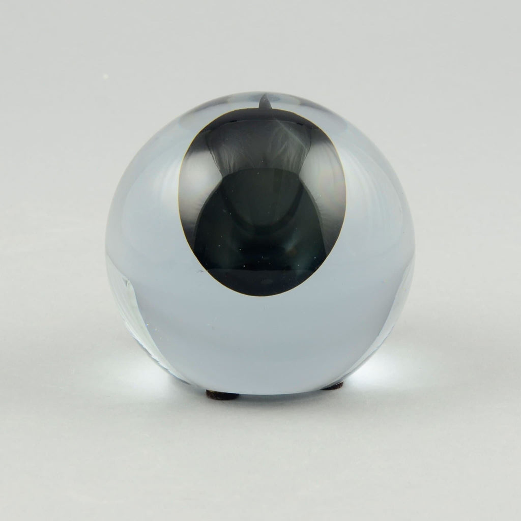 Strombergshyttan glass orb paperweight N9287 - Freeforms
