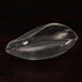 Tapio Wirkkala for Iittala, large engraved bowl in clear glass G9429 - Freeforms