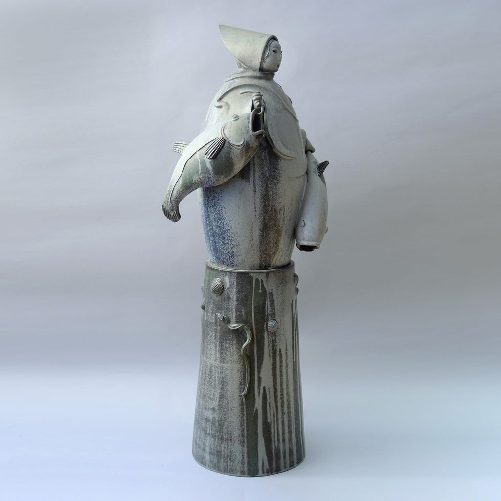 "The Fisherman's Wife" monumental fountain by Arne Bang N2255 - Freeforms