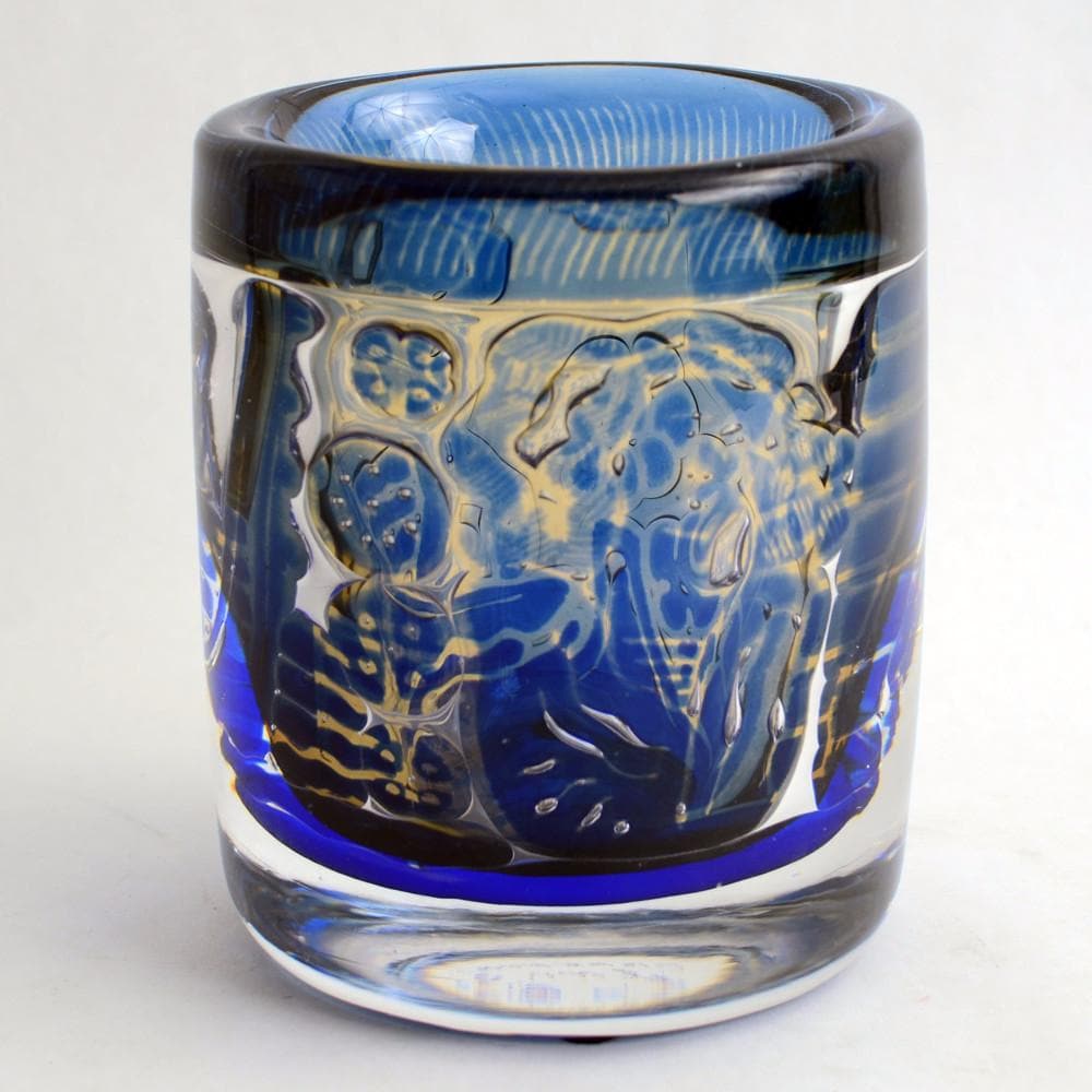 "The Gondolier" Glass ariel vase by Edvin Ohrstrom for Orrefors N8726 - Freeforms