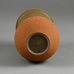 Thomas Naethe, Germany, partially glaze chamotte stoneware vase F8245 - Freeforms