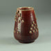 Thorkild Olsen for Royal Copenhagen vase with oxblood glaze B3374 - Freeforms