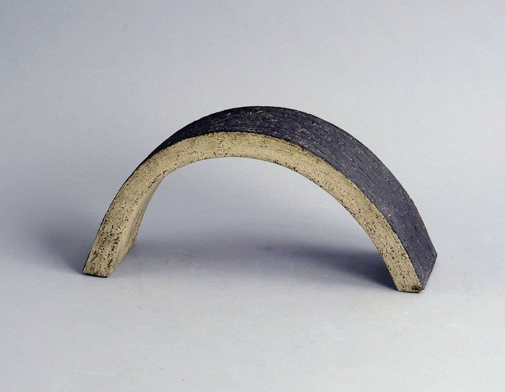 Three piece stoneware abstract sculpture by Antje Brüggemann-Breckwoldt C5109 - Freeforms