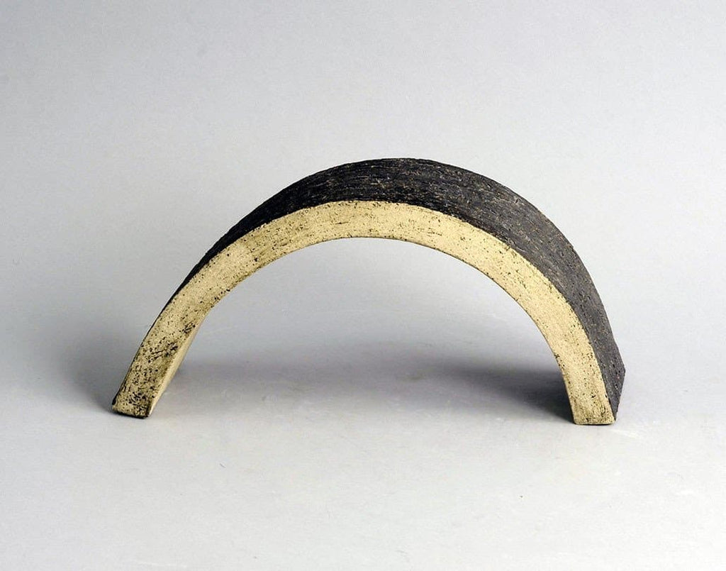 Three piece stoneware abstract sculpture by Antje Brüggemann-Breckwoldt C5109 - Freeforms