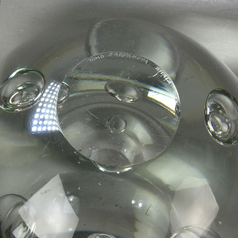 Timo Sarpaneva for Iittala, clear glass "Claritas" vase E7413 - Freeforms