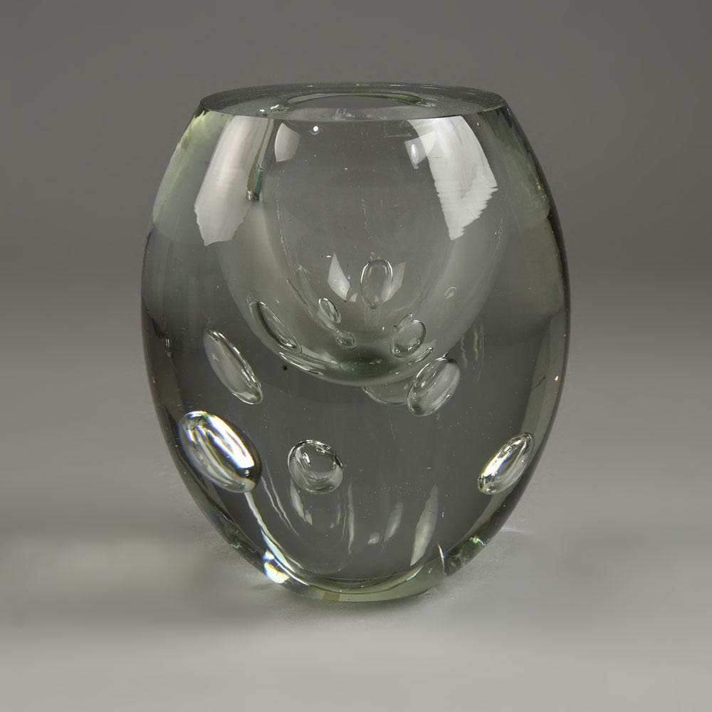 Timo Sarpaneva for Iittala, clear glass "Claritas" vase E7413 - Freeforms