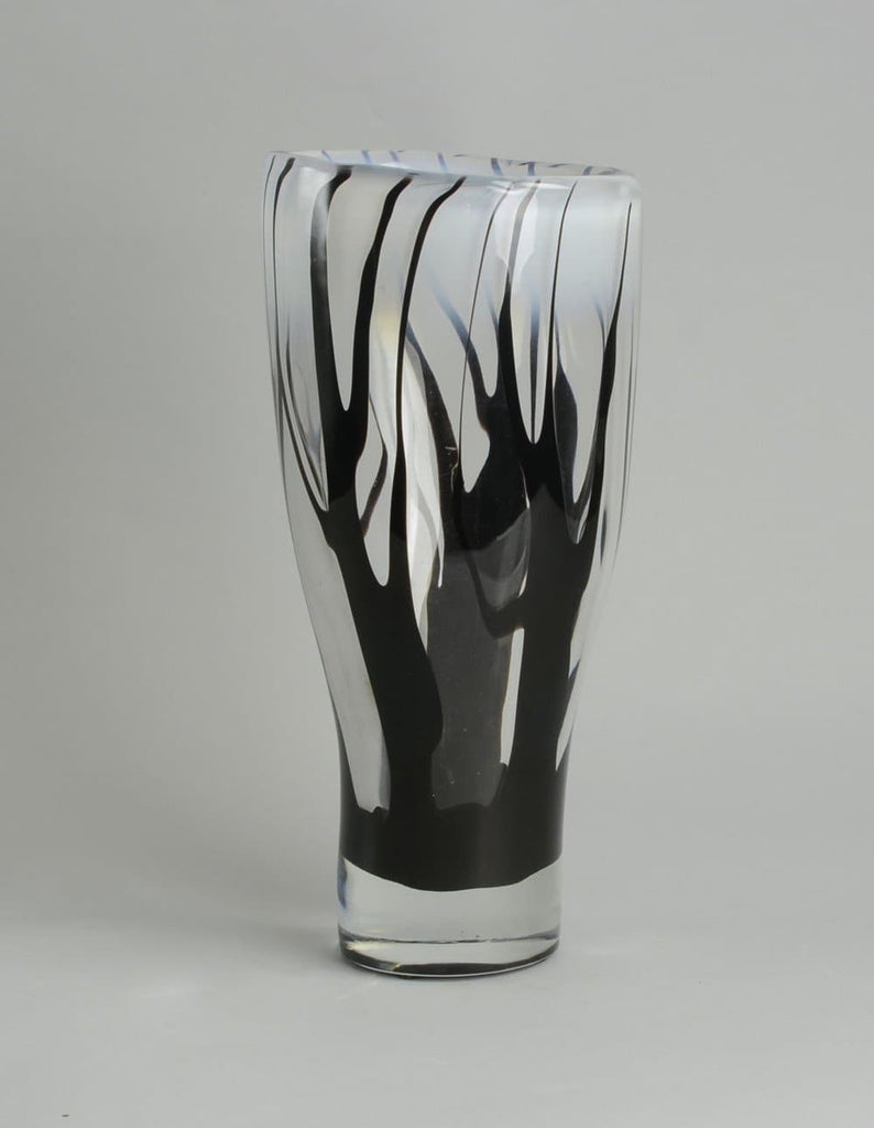 "Trees in Mist" glass vase by Vicke Lindstrand for Kosta