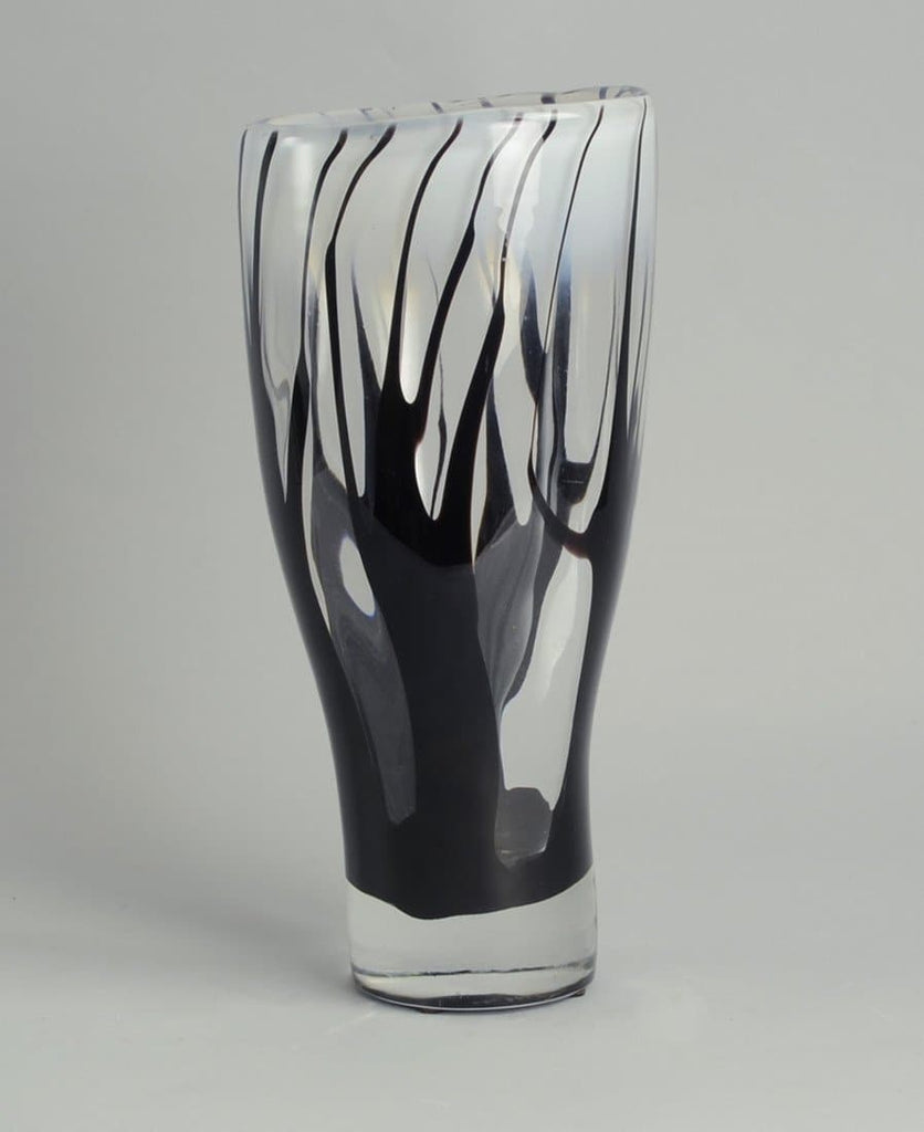 "Trees in Mist" glass vase by Vicke Lindstrand for Kosta