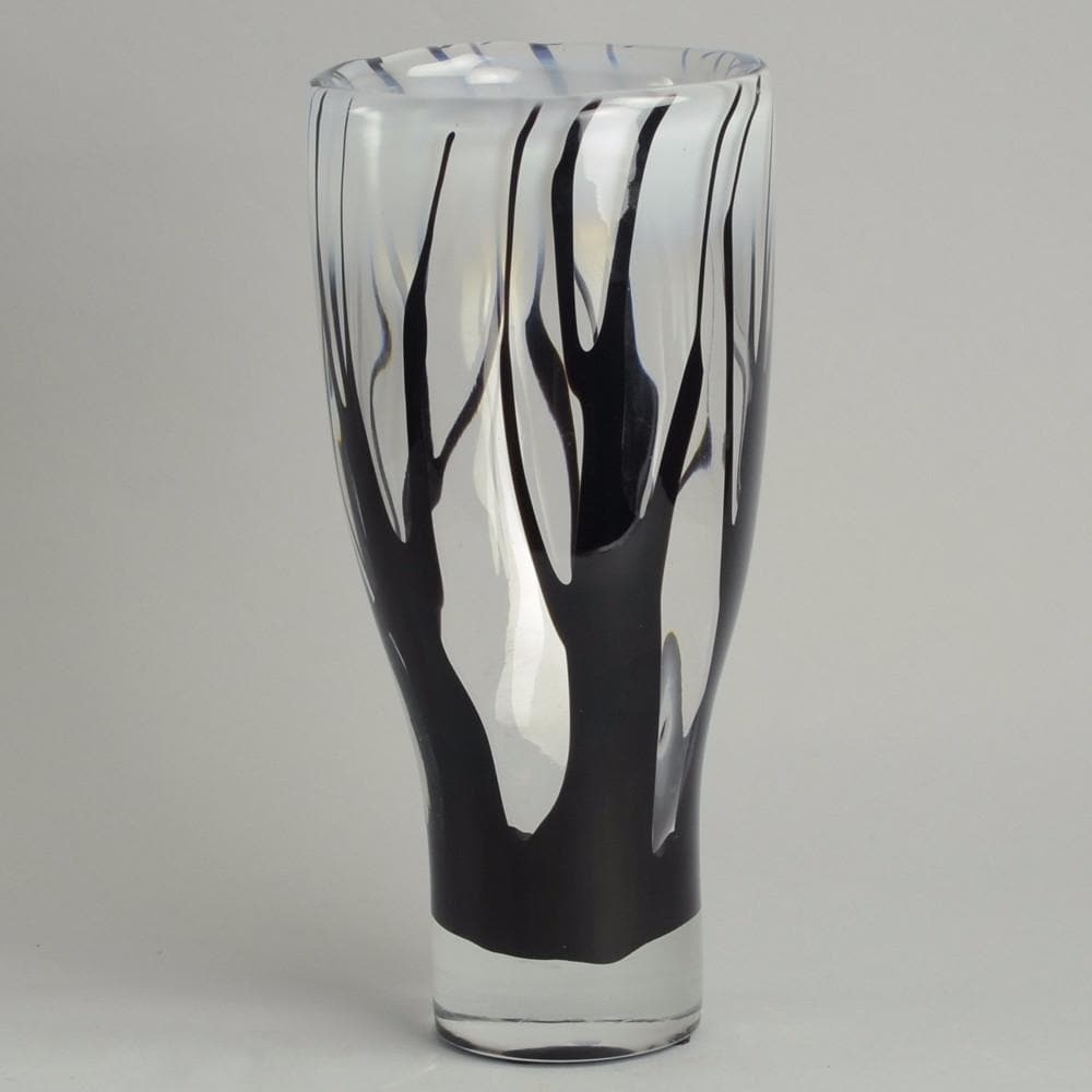 "Trees in Mist" glass vase by Vicke Lindstrand for Kosta