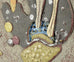 Tyra Lundgren for Gustavsberg, Sweden "Pistillerna" (Pistils) B3795 - Freeforms
