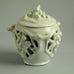 Unique double walled lidded jar by Nils Emil Lundström N3729 - Freeforms