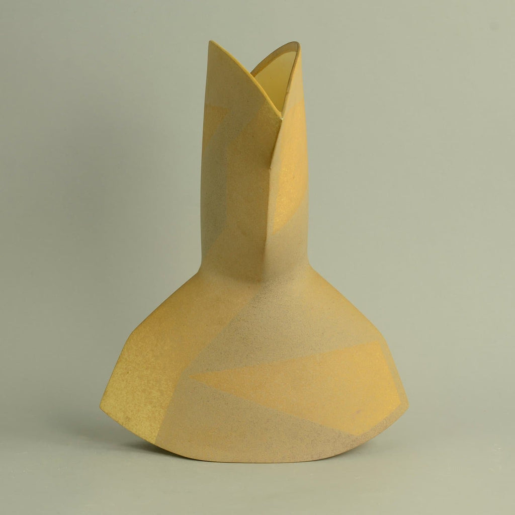 Unique hand built stoneware vase by Jon Middlemiss C5253 - Freeforms