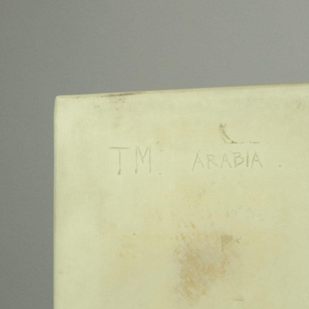 Unique large ceramic tile by Toini Muona for Arabia C5390 - Freeforms