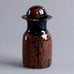 Unique stoneware bottle by Stig Lindberg A1916 - Freeforms