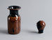 Unique stoneware bottle by Stig Lindberg A1916 - Freeforms