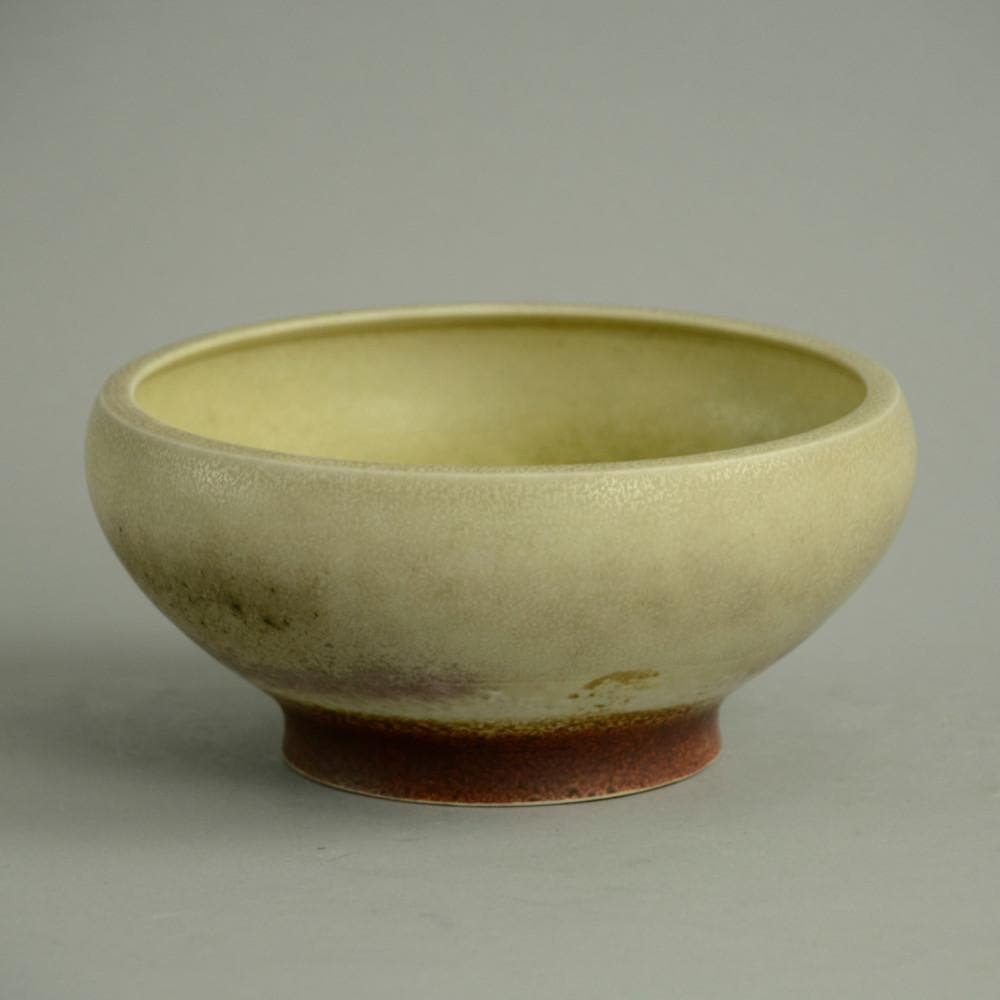 Unique stoneware bowl by Liisa Hallamaa N6927 - Freeforms