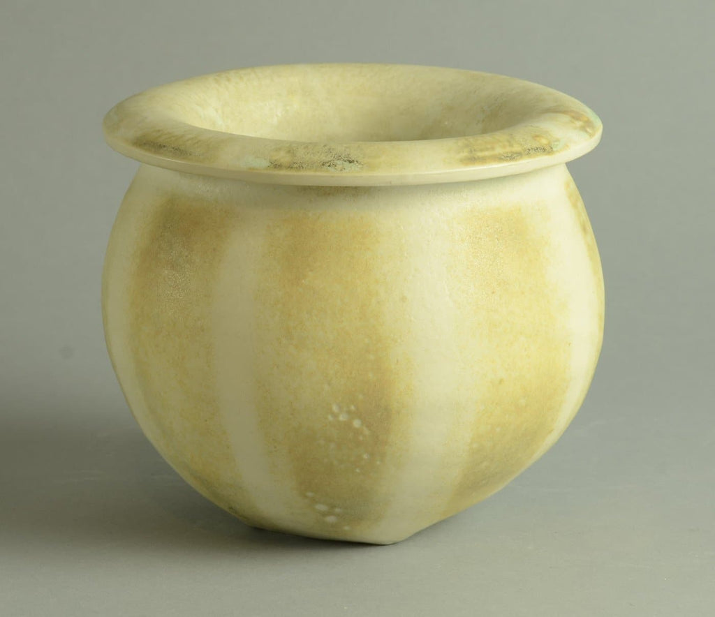 Unique stoneware bowl by Otto Meier N8347 - Freeforms