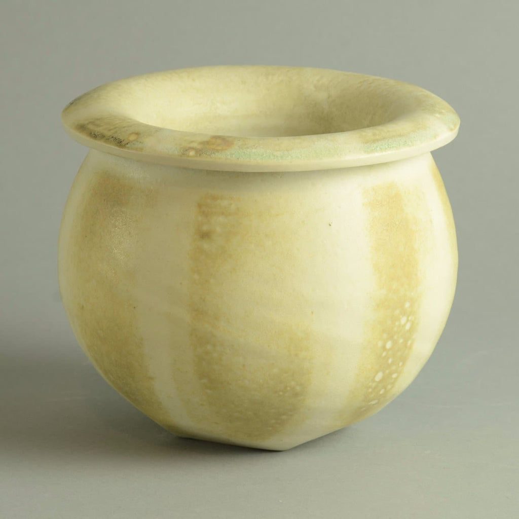 Unique stoneware bowl by Otto Meier N8347 - Freeforms