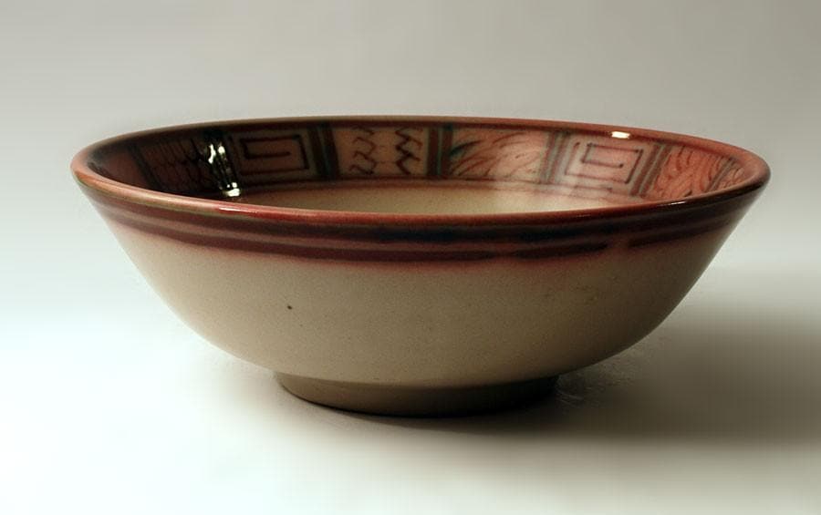 Unique stoneware bowl by Thora Hjorth N3257 - Freeforms
