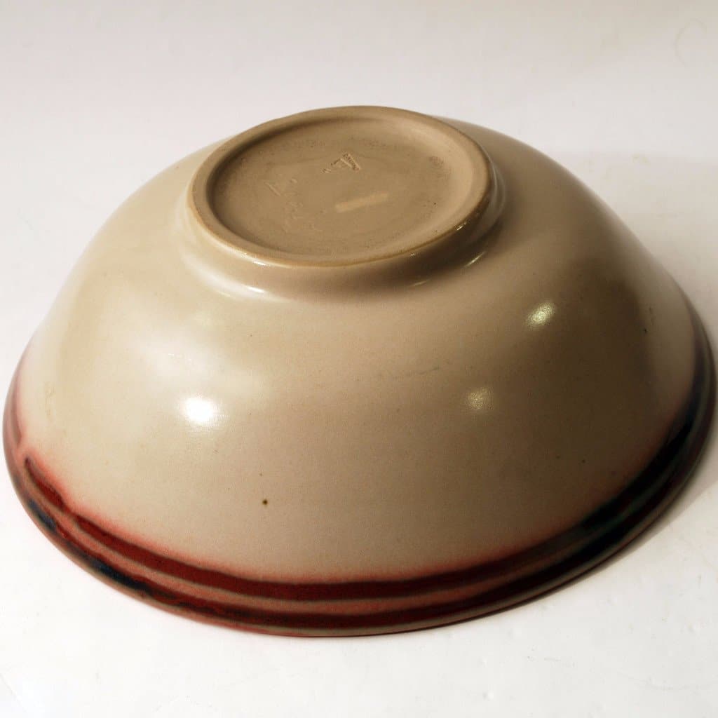 Unique stoneware bowl by Thora Hjorth N3257 - Freeforms