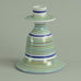 Unique stoneware candlestick by Stig Lindberg B3741 - Freeforms