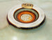 Unique stoneware dish by Karl Scheid N7700 - Freeforms