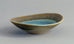 Unique stoneware dish by Stig Lindberg B3288 - Freeforms