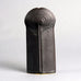Unique stoneware flattened sculptural vessel form by Karl Scheid N9485 - Freeforms