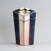Unique stoneware four sided vase by Karl Scheid N6180 - Freeforms